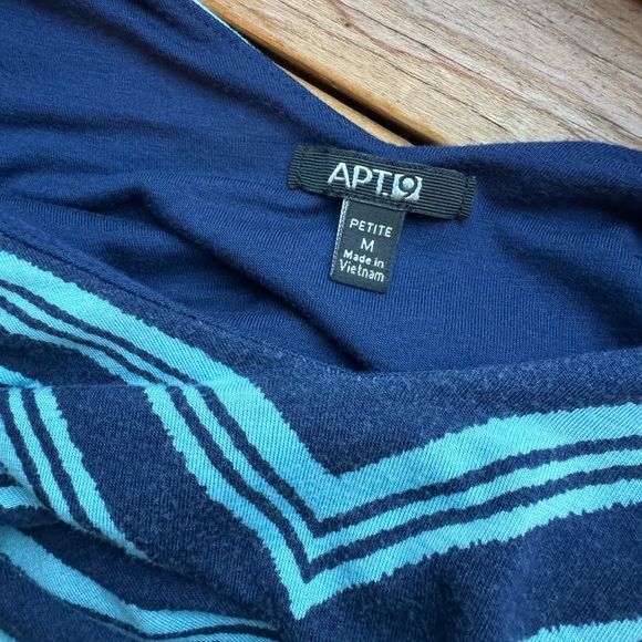 Apt. 9 Striped High Low Maxi Dress Size MP - Picture 3 of 7